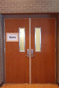 Disaster averted: the left door made right