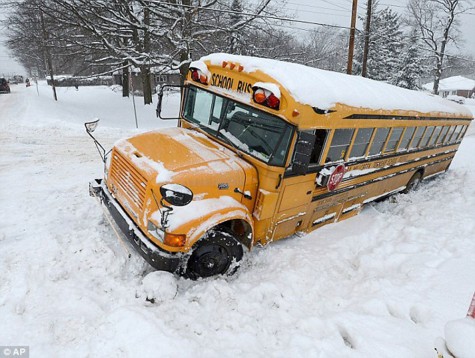 Winter driving struggles