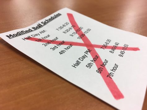 New half day schedule generates mixed student reactions