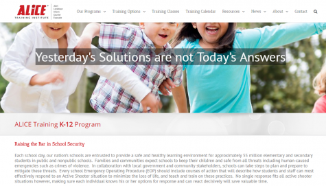 ALICE training replaces “duck and cover” to keep students safer