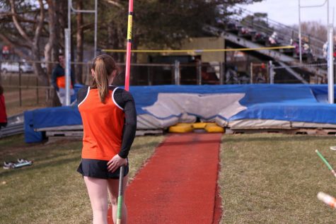 The track team runs…without a track