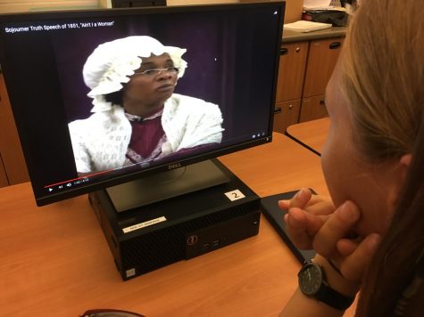 Foreign exchange student Malin Rackles pursues feminist ideals