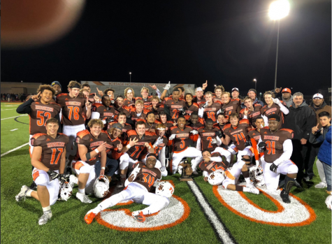 Varsity football wins district championship for the first time in school history