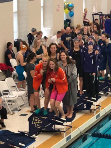 Huskie swimmers advance to the state meet