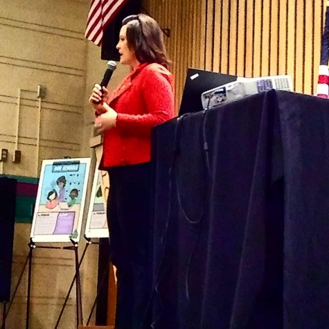 Governor Gretchen Whitmer comes to Portage North