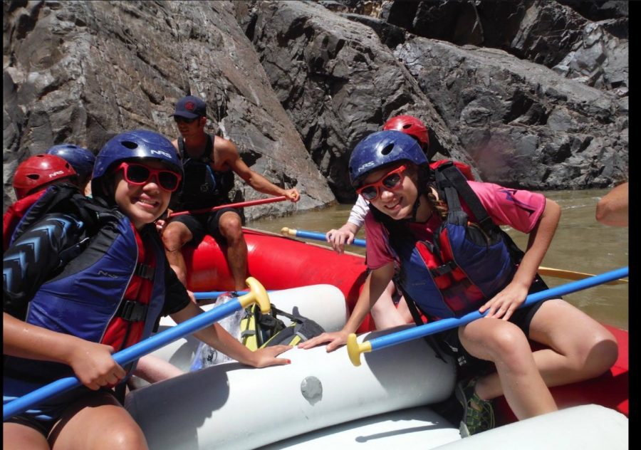My family and I went white water rafting in Colorado.