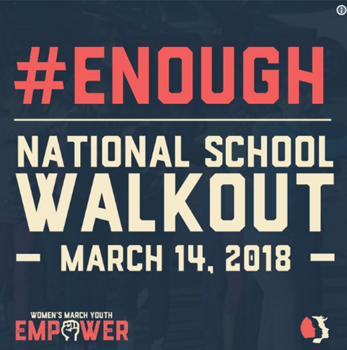 Discussions of nationwide school walkouts fill social media