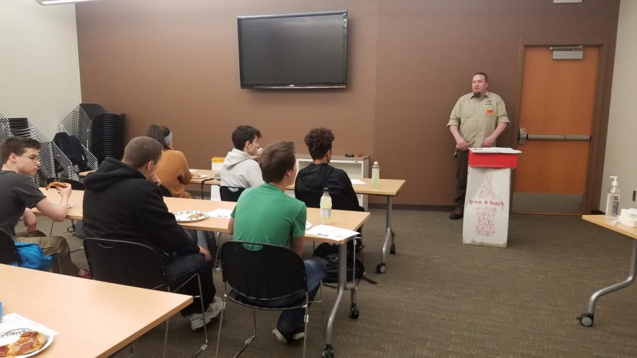 Students learn about high-demand career paths through Lunch and Learn event