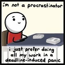 Cramming: the prevalence of procrastination in the high school setting