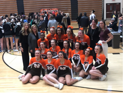 Portage Northern cheer team heads to districts
