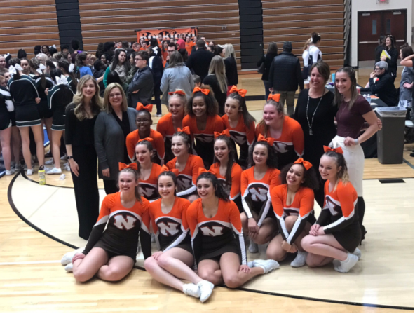 Portage Northern cheer team heads to districts