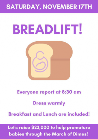 Breadlift: behind the scenes