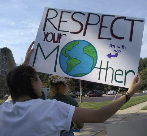 Students participate in national climate change walkout