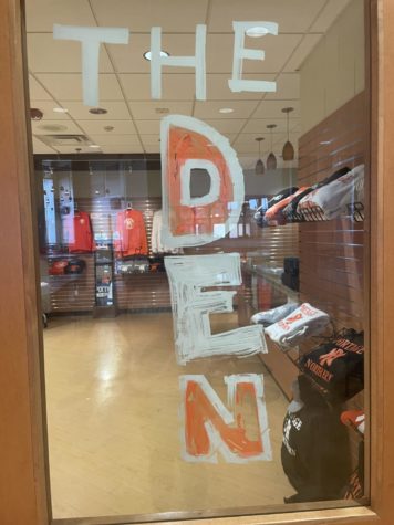 The Huskie Den is open and ready to serve customers during first and second lunch. 