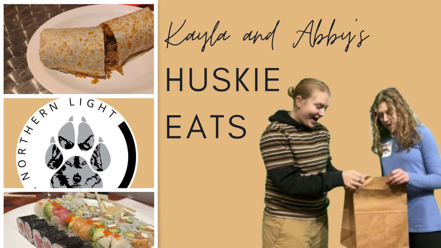 Kayla and Abbys Huskies Eats: Fiesta Burrito and Kumo Hibachi and Sushi