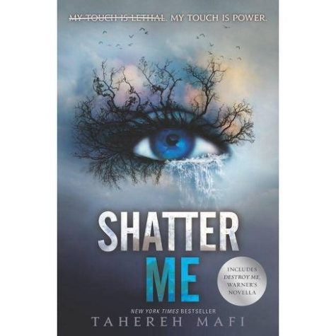 The cover of this installments book Shatter Me.